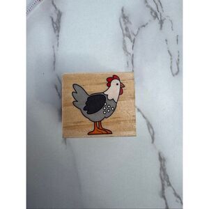New Cartoon Chicken Rubber Stamp